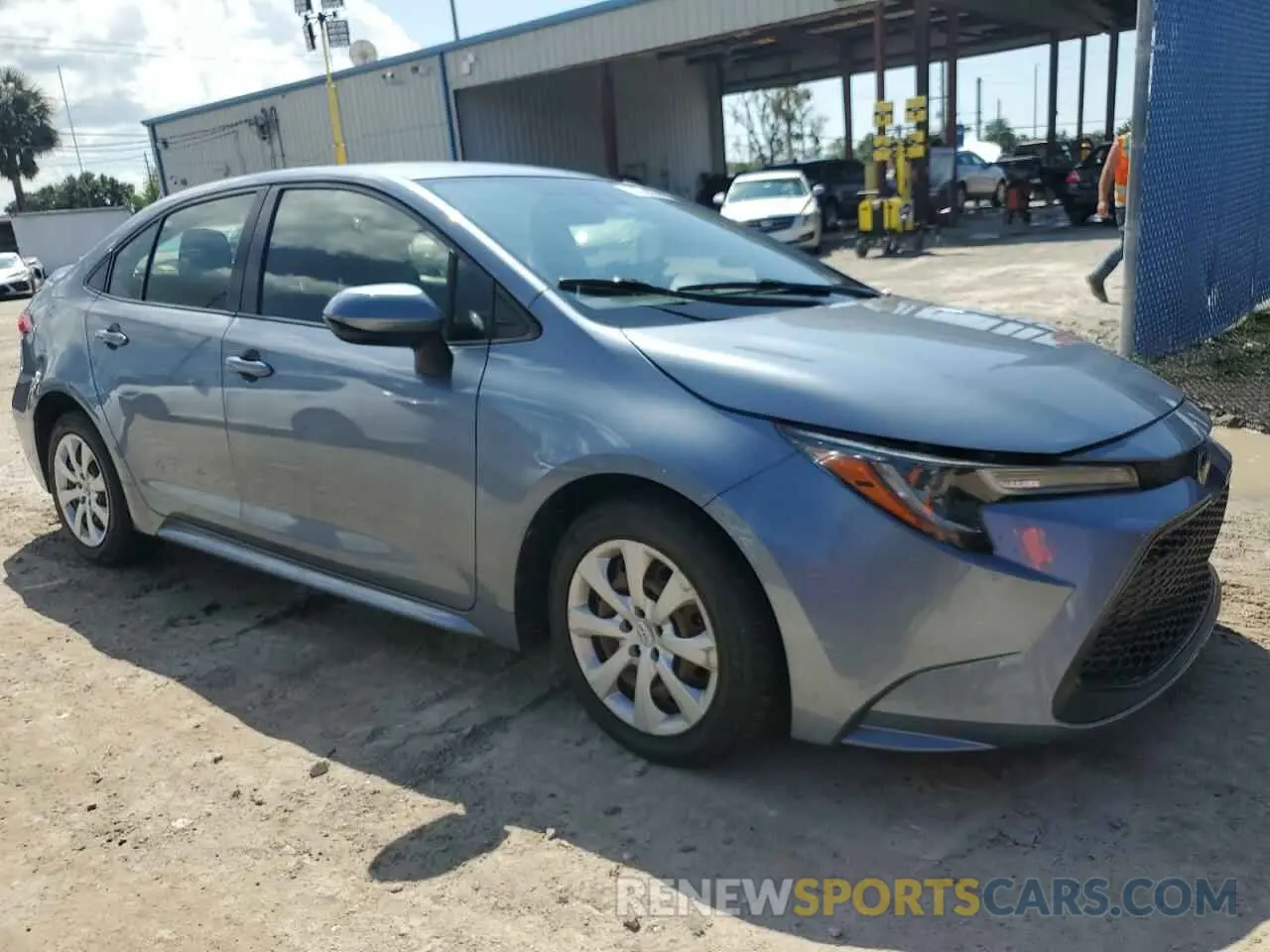4 Фотография поврежденного автомобиля JTDEPMAE0MJ152766 TOYOTA COROLLA 2021