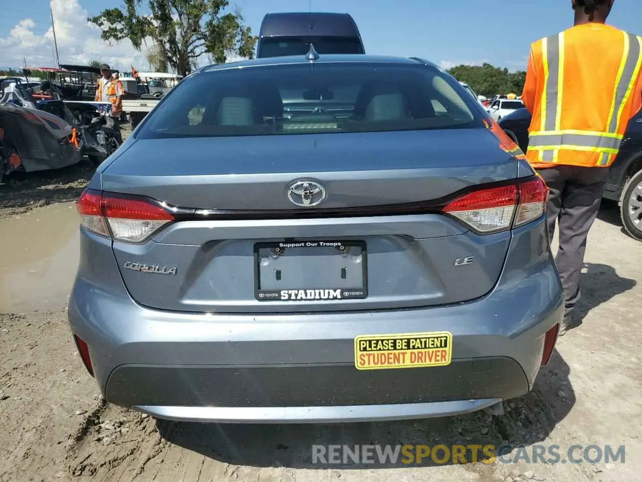 6 Фотография поврежденного автомобиля JTDEPMAE0MJ152766 TOYOTA COROLLA 2021