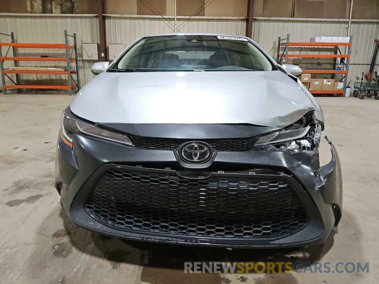 5 Photograph of a damaged car JTDEPMAE0MJ153397 TOYOTA COROLLA 2021