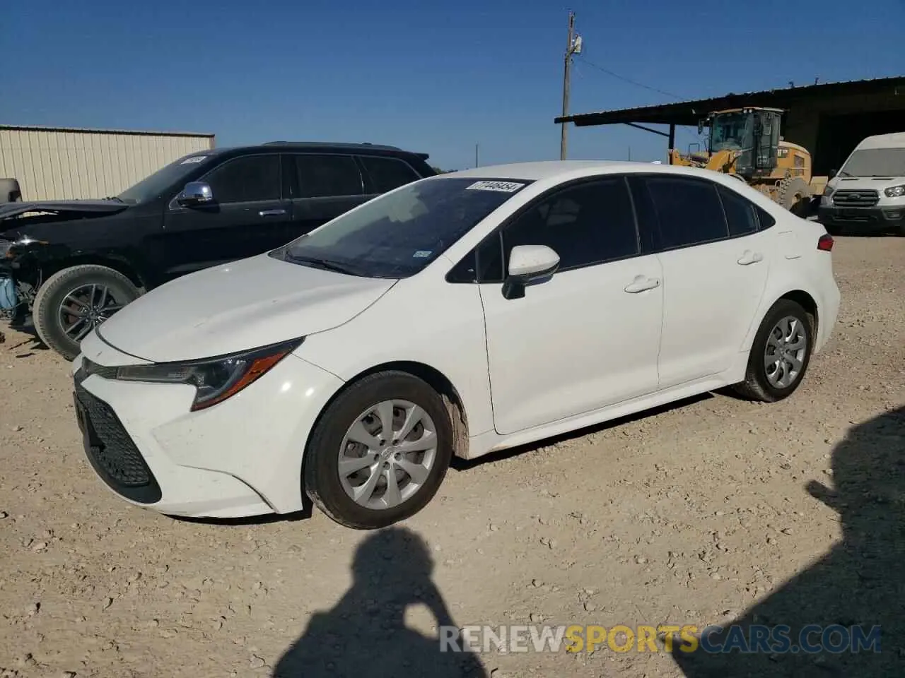 1 Photograph of a damaged car JTDEPMAE0MJ158700 TOYOTA COROLLA 2021