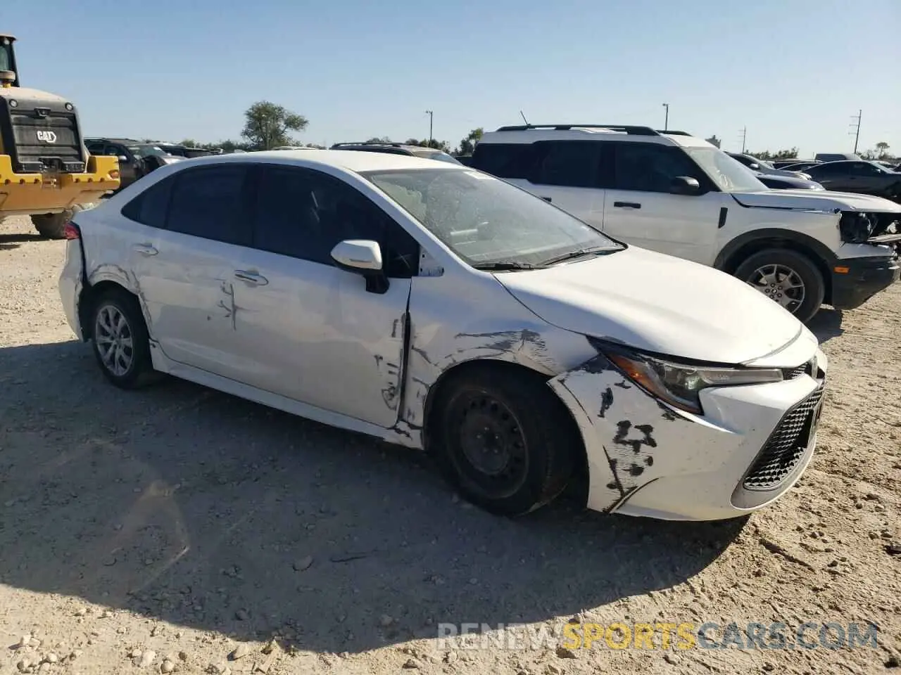 4 Photograph of a damaged car JTDEPMAE0MJ158700 TOYOTA COROLLA 2021