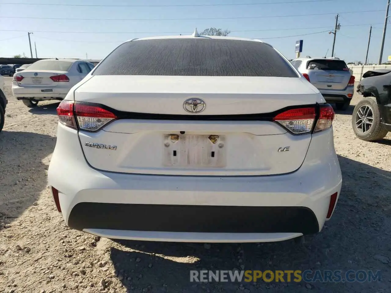 6 Photograph of a damaged car JTDEPMAE0MJ158700 TOYOTA COROLLA 2021