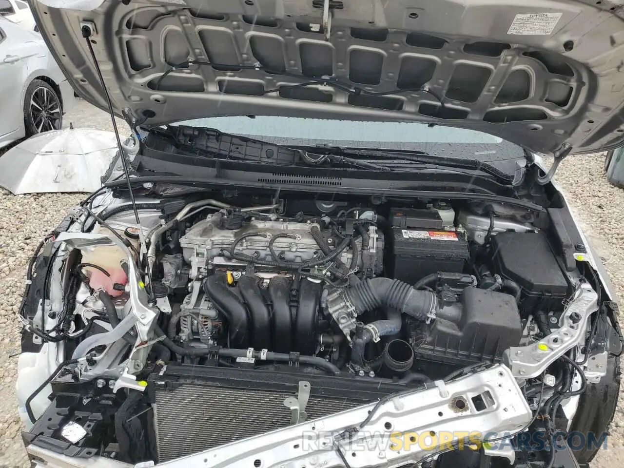 11 Фотография поврежденного автомобиля JTDEPMAE0MJ171589 TOYOTA COROLLA 2021