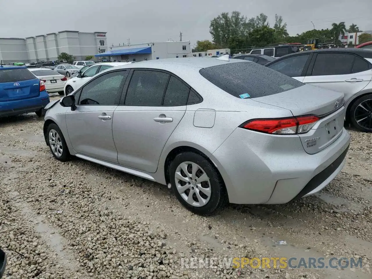 2 Фотография поврежденного автомобиля JTDEPMAE0MJ171589 TOYOTA COROLLA 2021