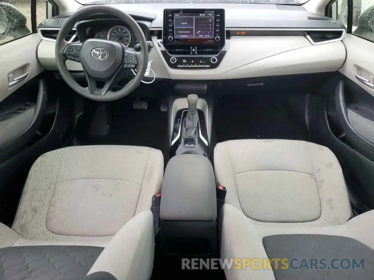 8 Фотография поврежденного автомобиля JTDEPMAE0MJ171589 TOYOTA COROLLA 2021