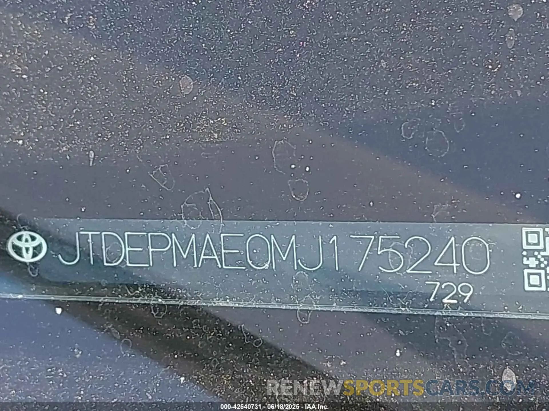 18 Фотография поврежденного автомобиля JTDEPMAE0MJ175240 TOYOTA COROLLA 2021