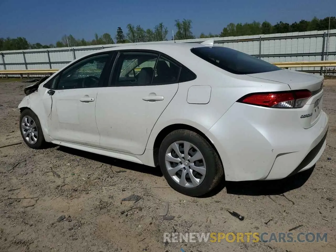 2 Photograph of a damaged car JTDEPMAE0MJ186898 TOYOTA COROLLA 2021