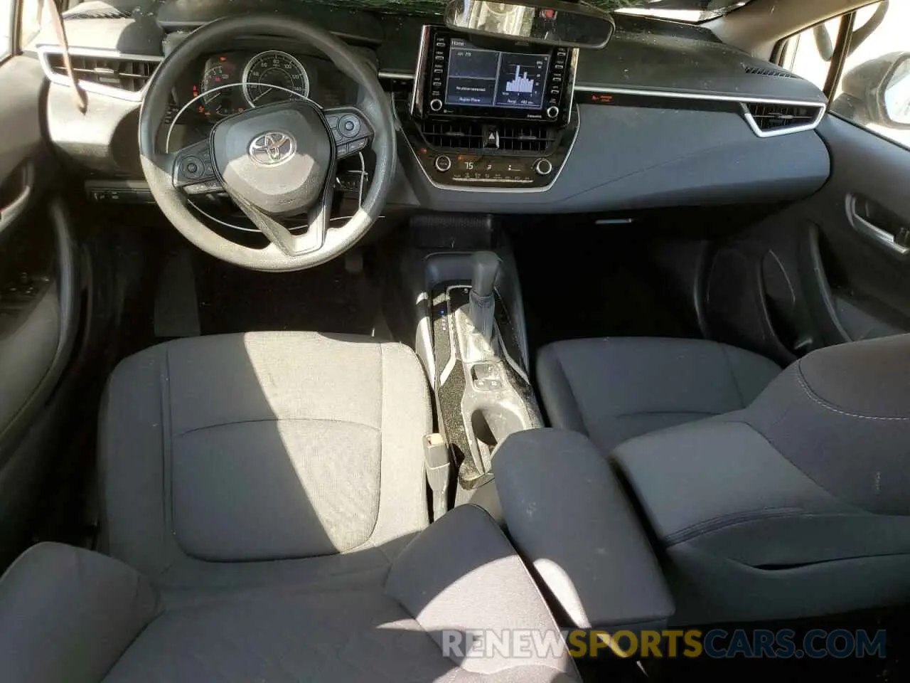 8 Photograph of a damaged car JTDEPMAE0MJ186898 TOYOTA COROLLA 2021