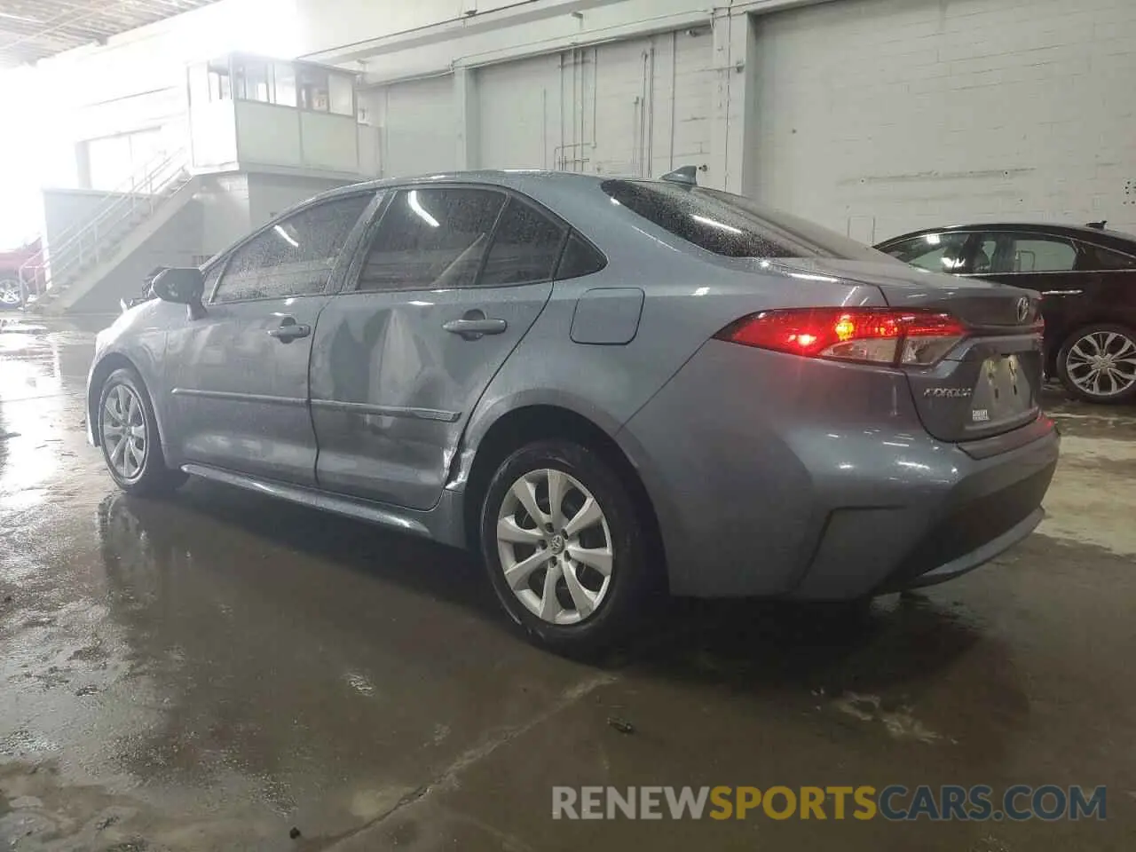 2 Photograph of a damaged car JTDEPMAE1MJ133398 TOYOTA COROLLA 2021