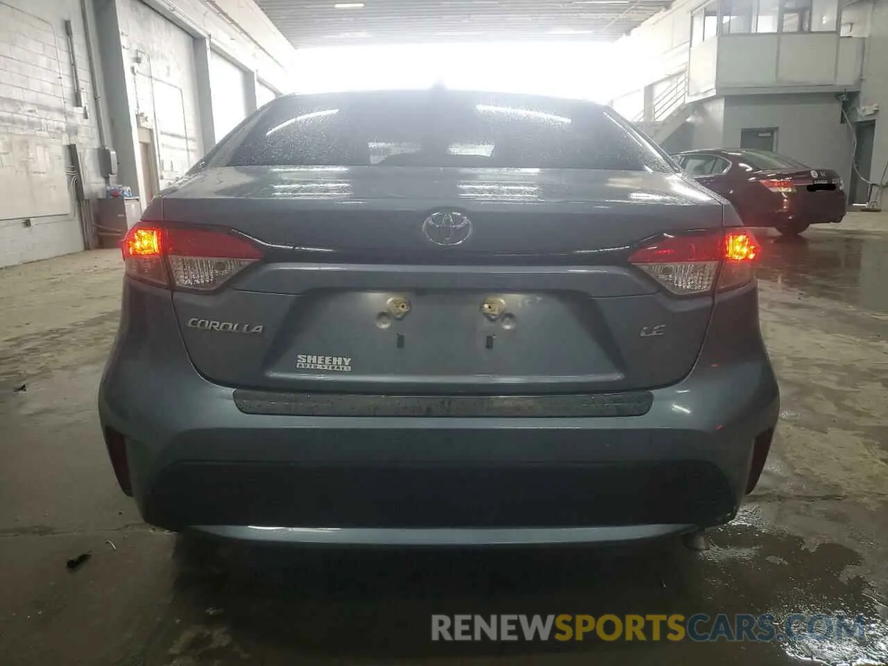 6 Photograph of a damaged car JTDEPMAE1MJ133398 TOYOTA COROLLA 2021