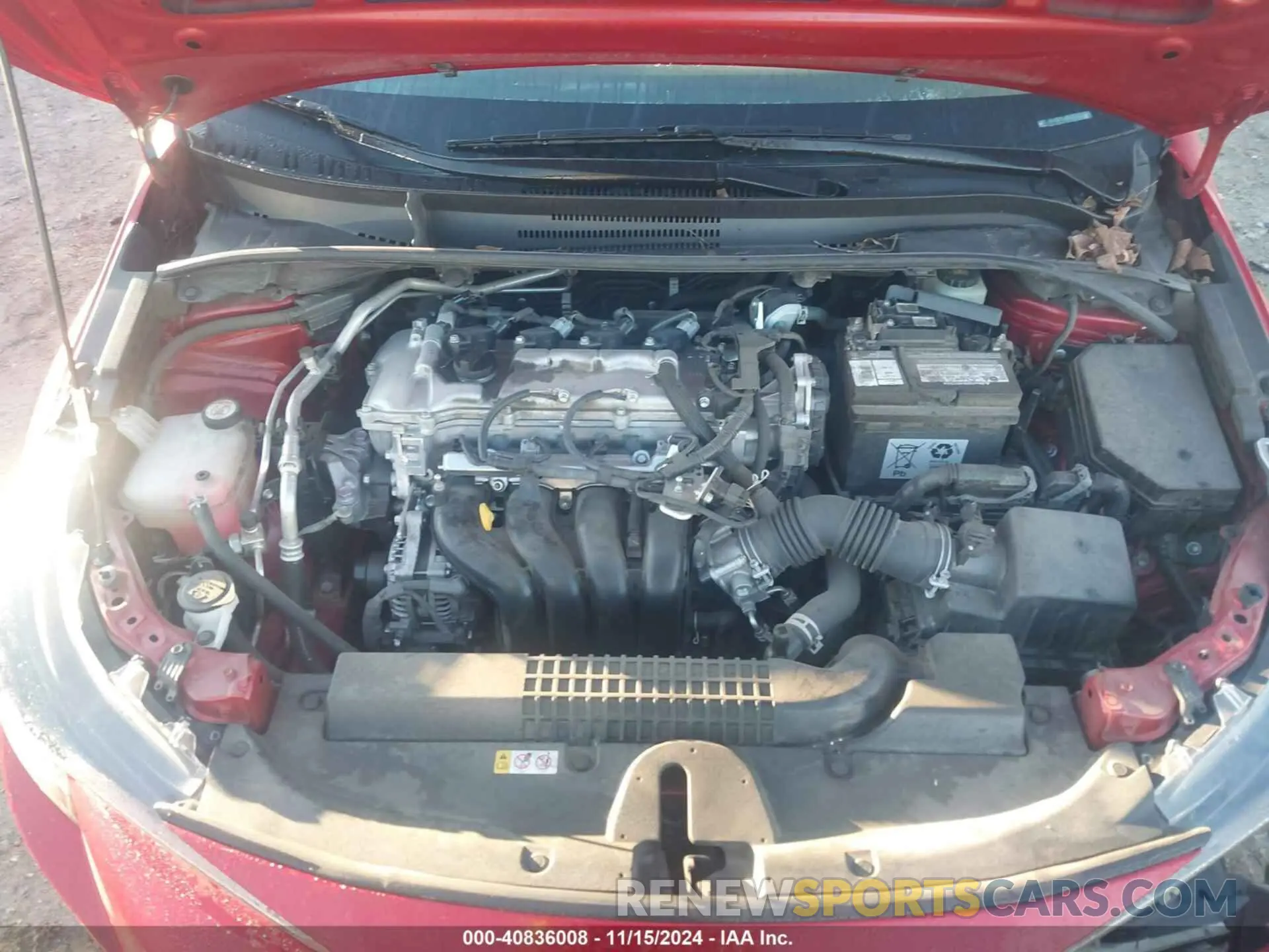 10 Фотография поврежденного автомобиля JTDEPMAE1MJ134454 TOYOTA COROLLA 2021
