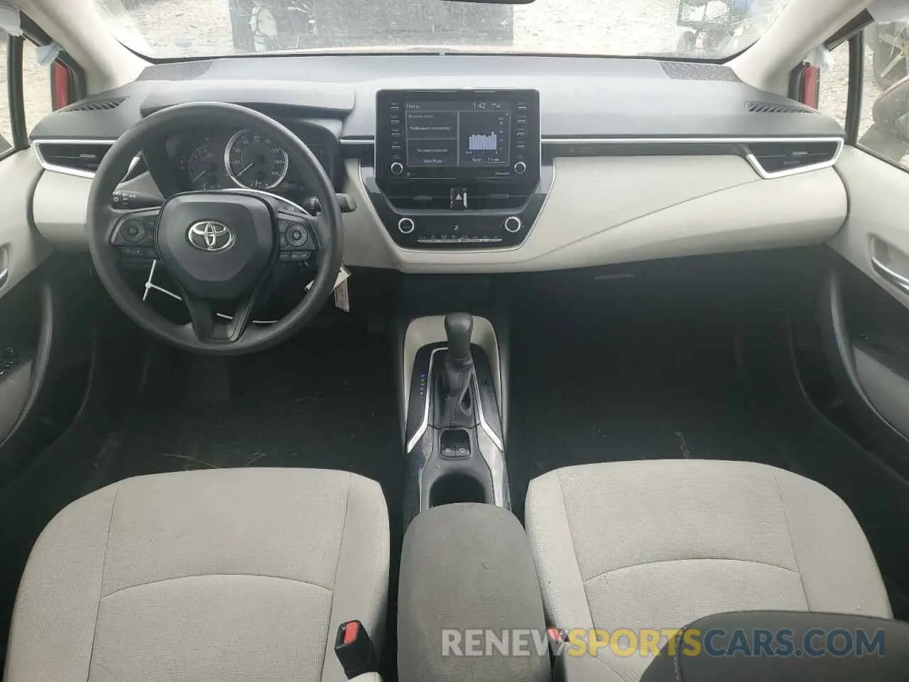 8 Фотография поврежденного автомобиля JTDEPMAE1MJ138648 TOYOTA COROLLA 2021