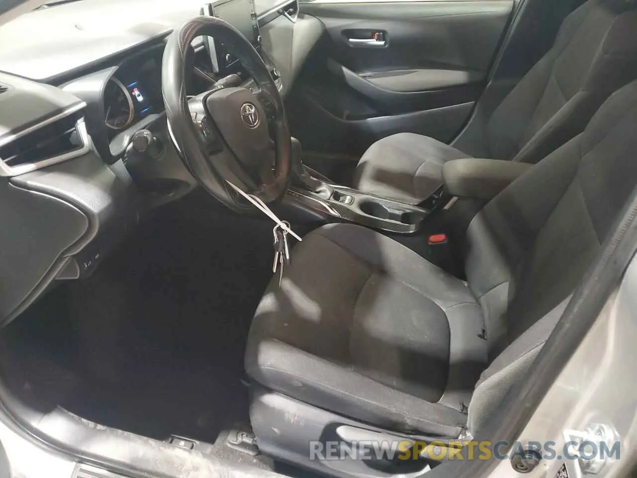 7 Photograph of a damaged car JTDEPMAE1MJ139542 TOYOTA COROLLA 2021