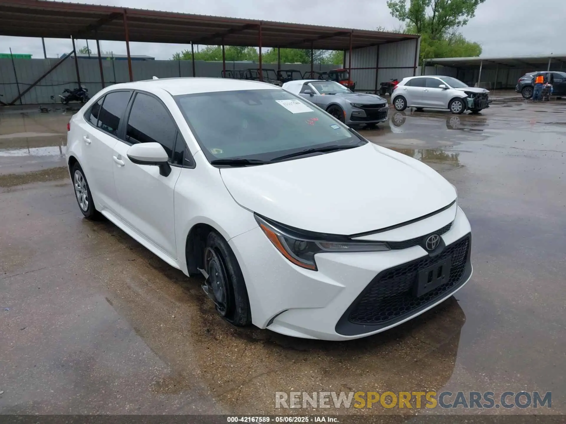 1 Фотография поврежденного автомобиля JTDEPMAE1MJ140223 TOYOTA COROLLA 2021