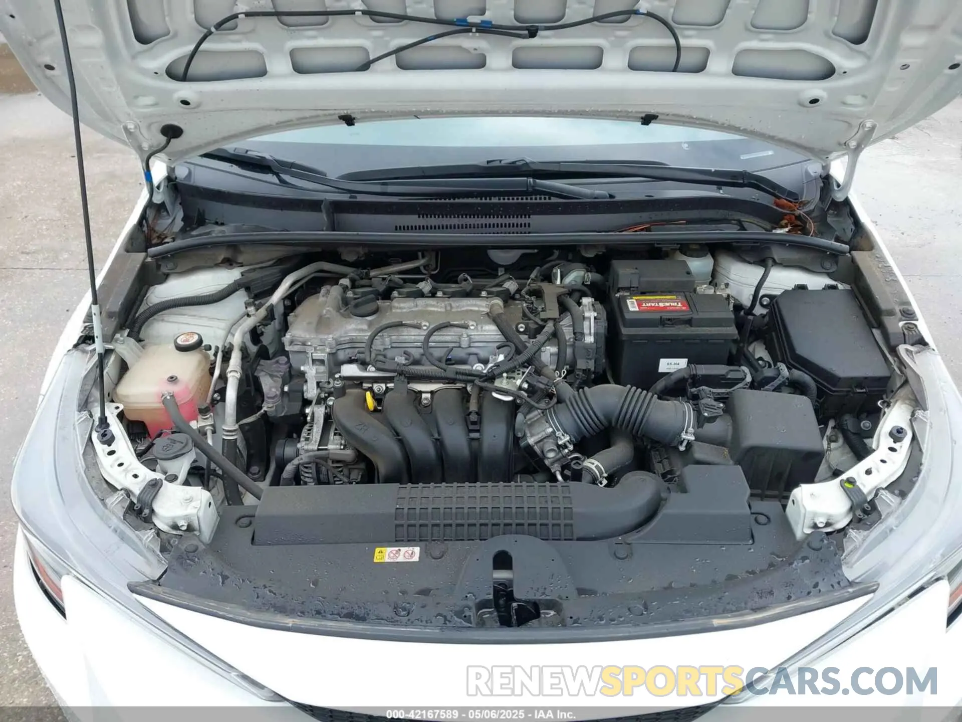 10 Фотография поврежденного автомобиля JTDEPMAE1MJ140223 TOYOTA COROLLA 2021