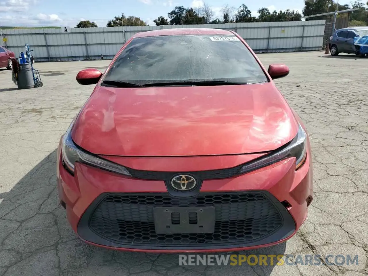 5 Photograph of a damaged car JTDEPMAE1MJ140352 TOYOTA COROLLA 2021