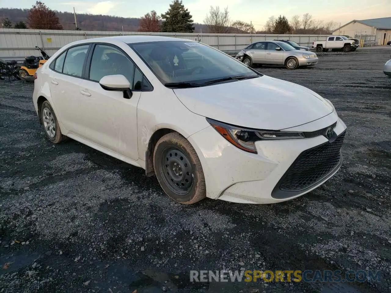 1 Фотография поврежденного автомобиля JTDEPMAE1MJ148595 TOYOTA COROLLA 2021