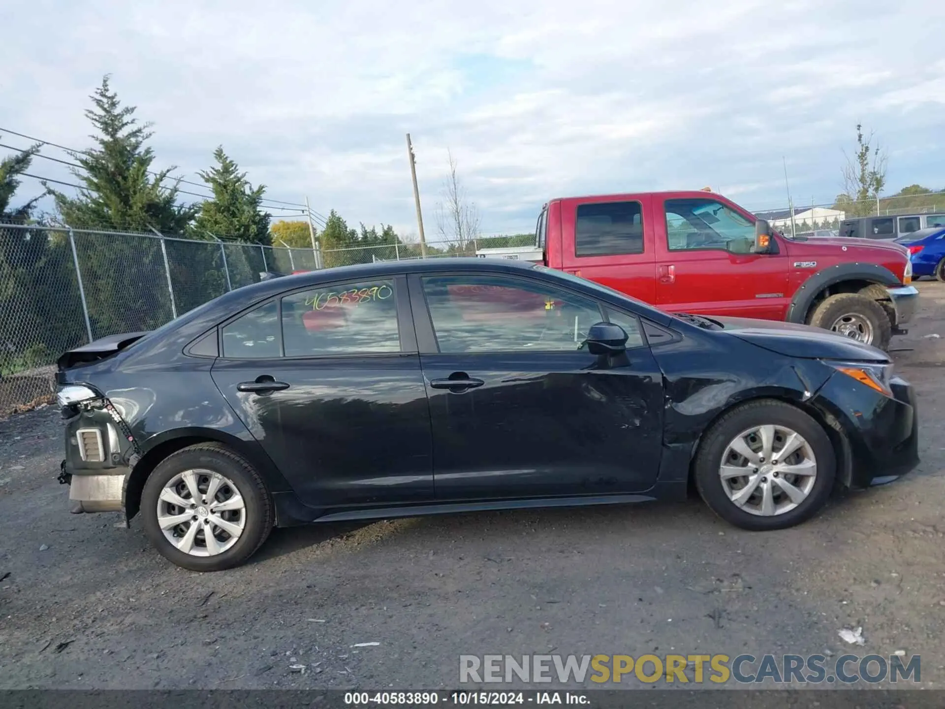 13 Photograph of a damaged car JTDEPMAE1MJ148855 TOYOTA COROLLA 2021