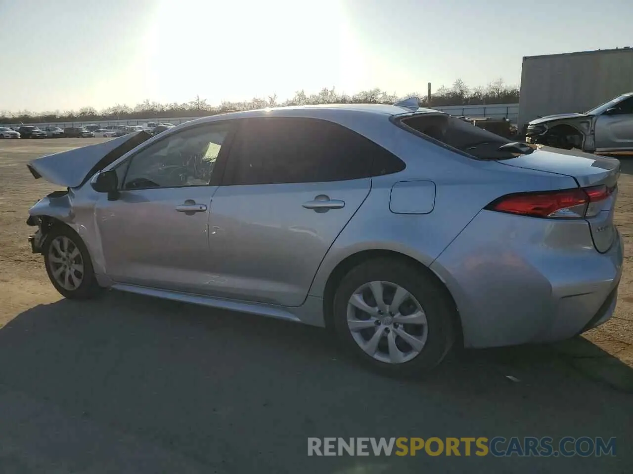 2 Фотография поврежденного автомобиля JTDEPMAE1MJ151562 TOYOTA COROLLA 2021