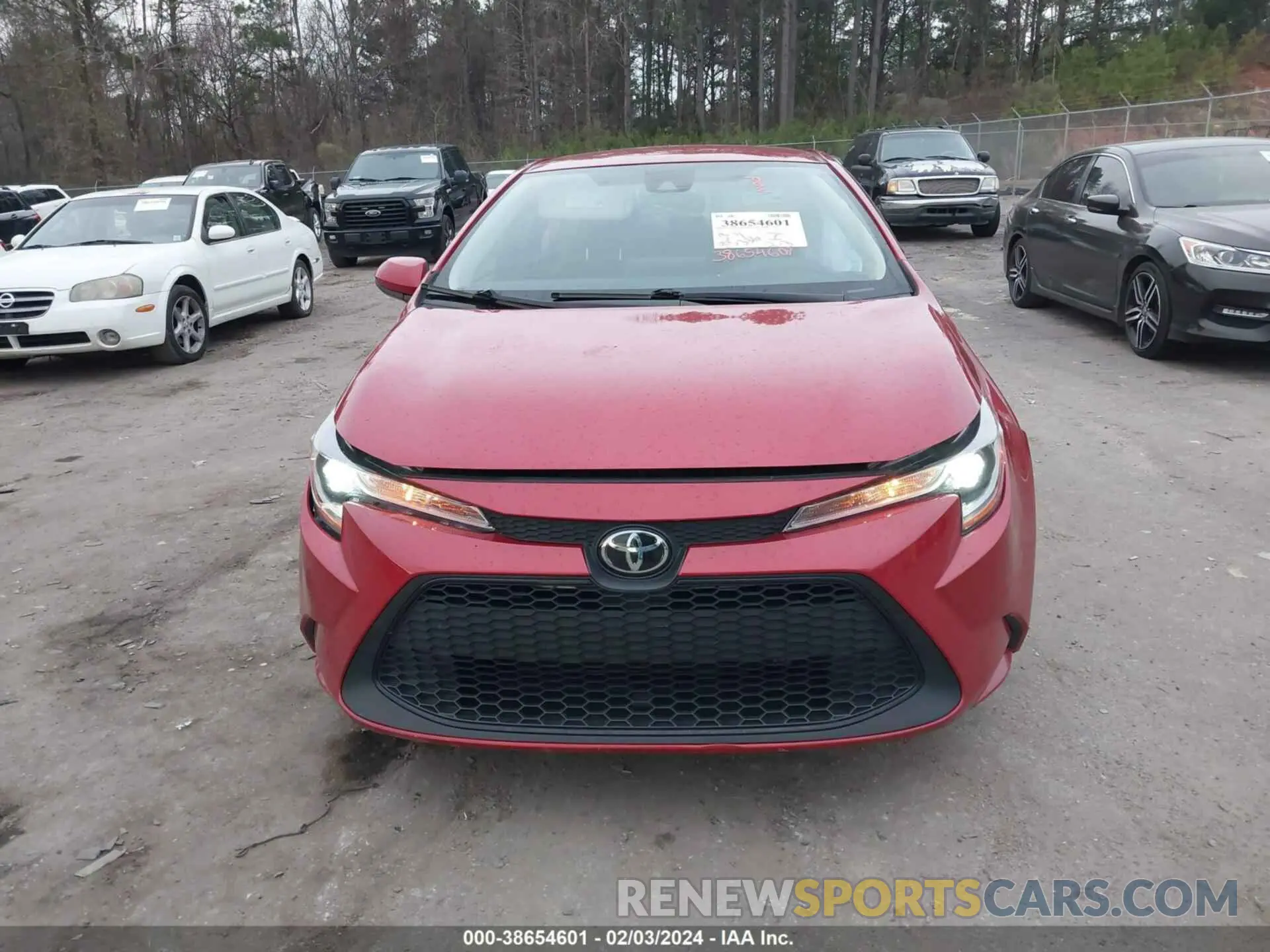 12 Photograph of a damaged car JTDEPMAE1MJ153568 TOYOTA COROLLA 2021