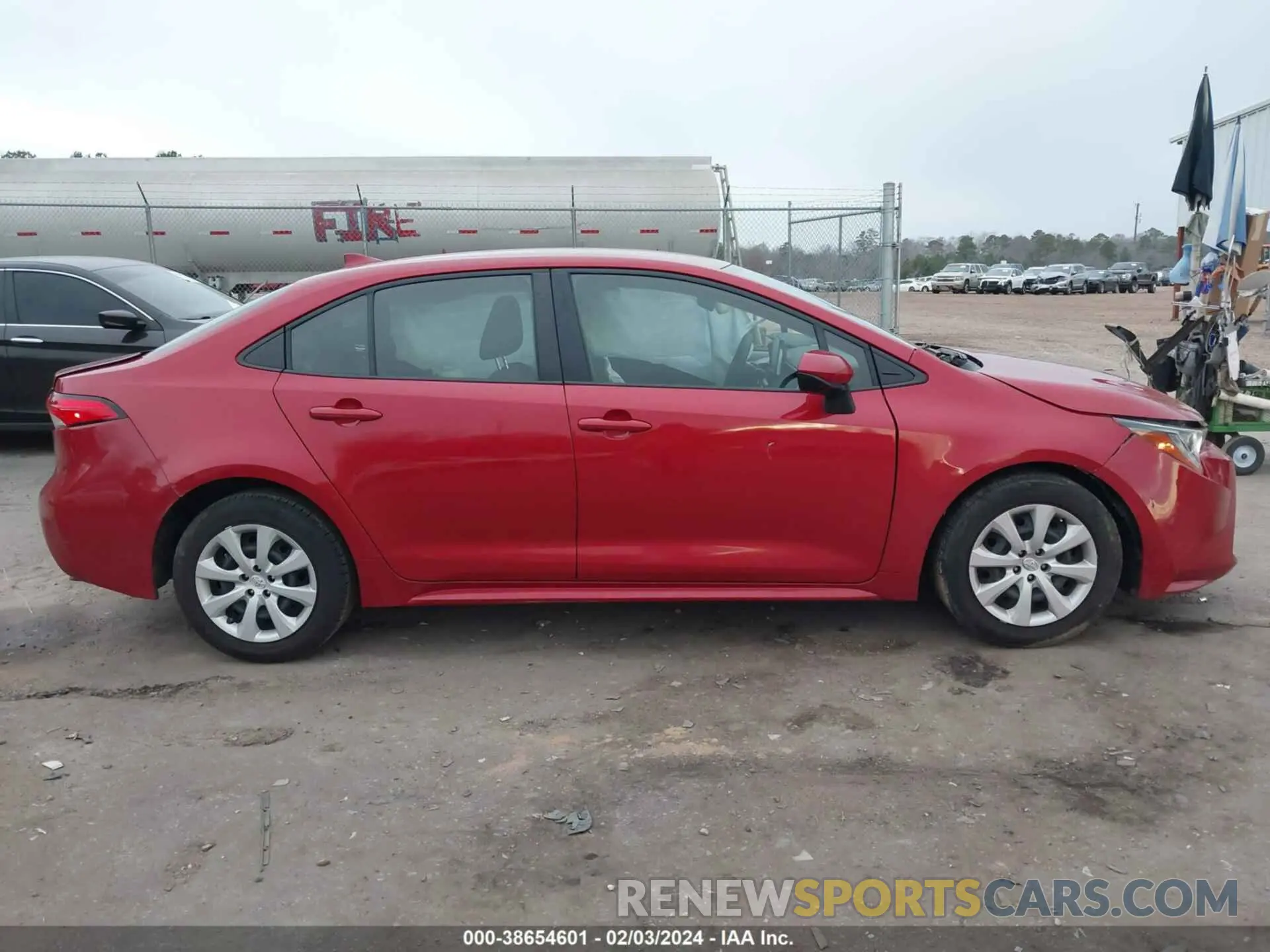 13 Photograph of a damaged car JTDEPMAE1MJ153568 TOYOTA COROLLA 2021