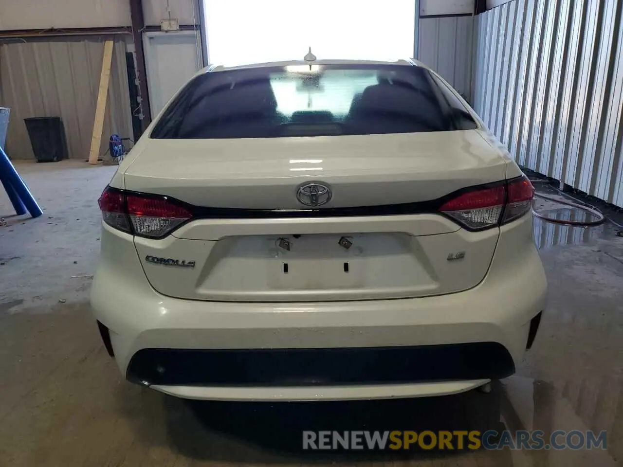 6 Photograph of a damaged car JTDEPMAE1MJ154400 TOYOTA COROLLA 2021