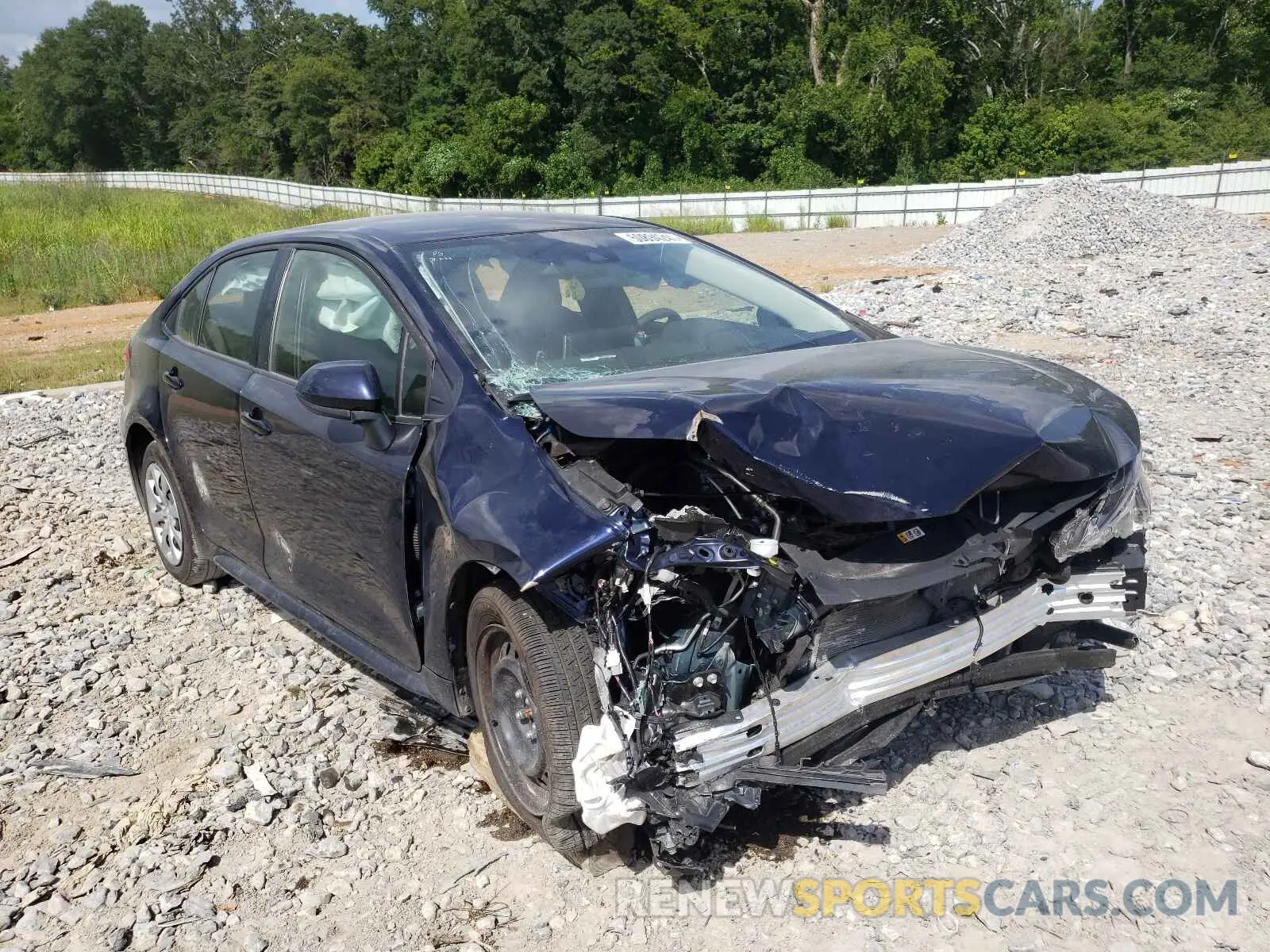 9 Photograph of a damaged car JTDEPMAE1MJ156437 TOYOTA COROLLA 2021