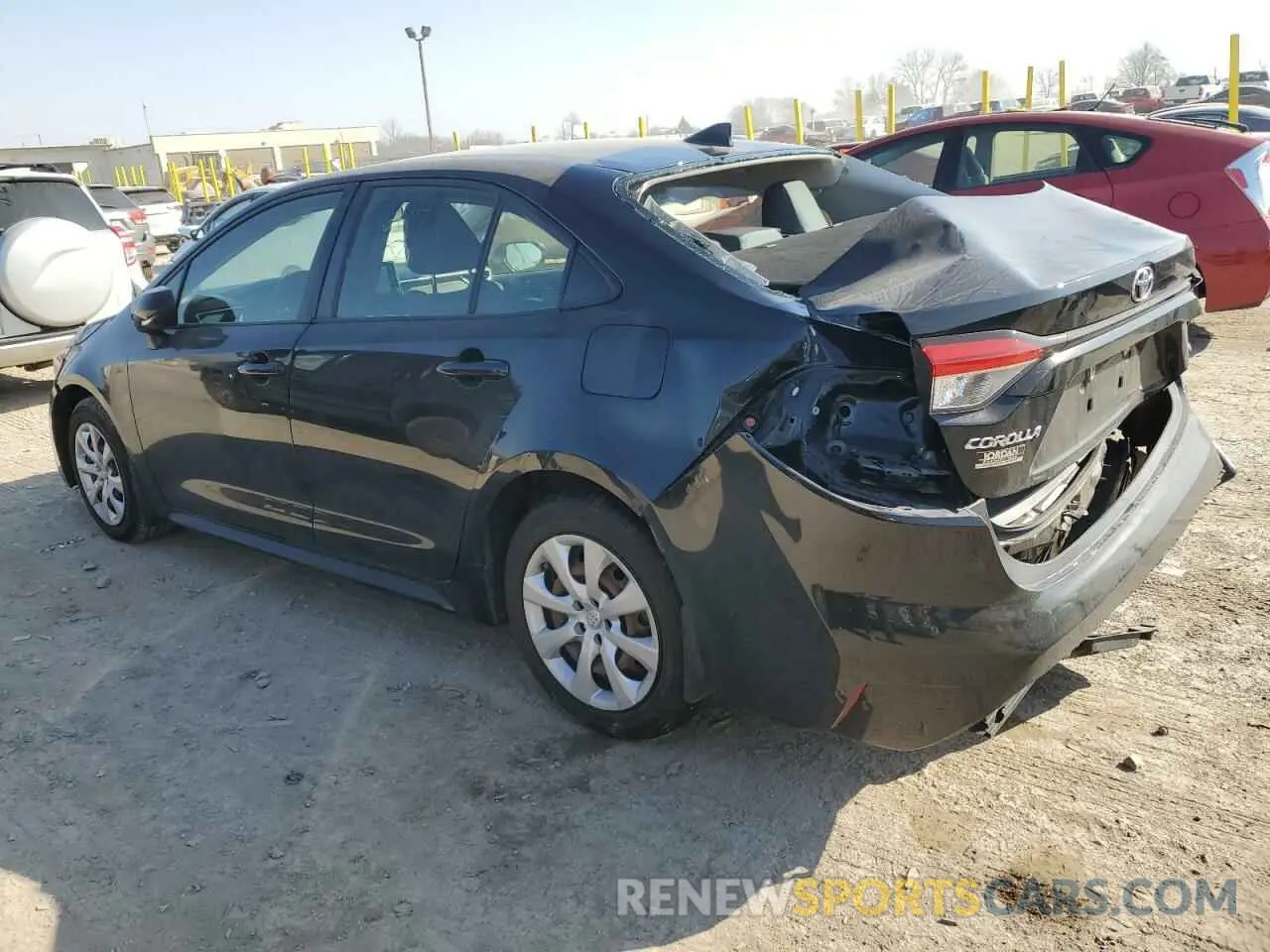 2 Фотография поврежденного автомобиля JTDEPMAE1MJ168118 TOYOTA COROLLA 2021