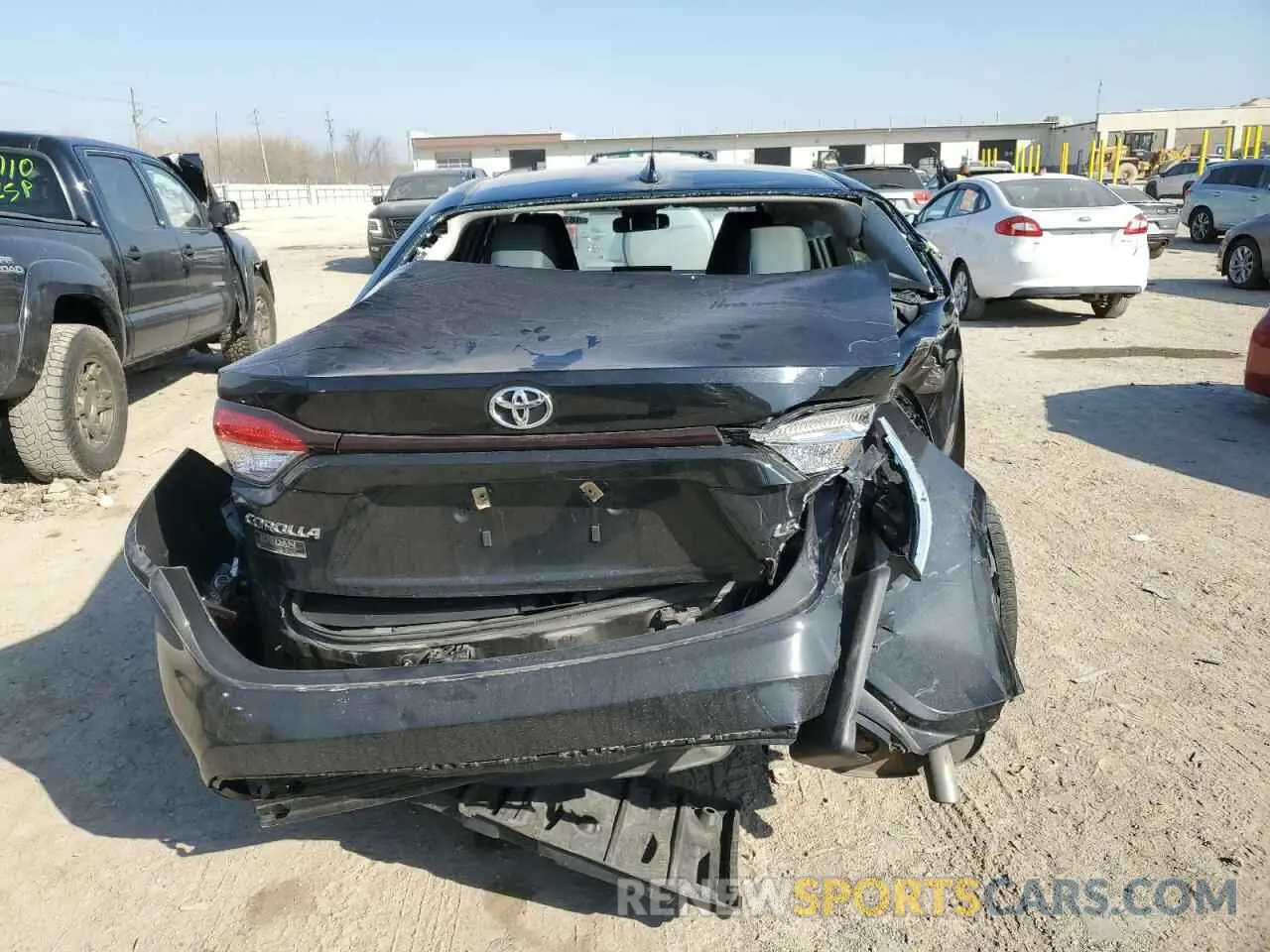 6 Фотография поврежденного автомобиля JTDEPMAE1MJ168118 TOYOTA COROLLA 2021