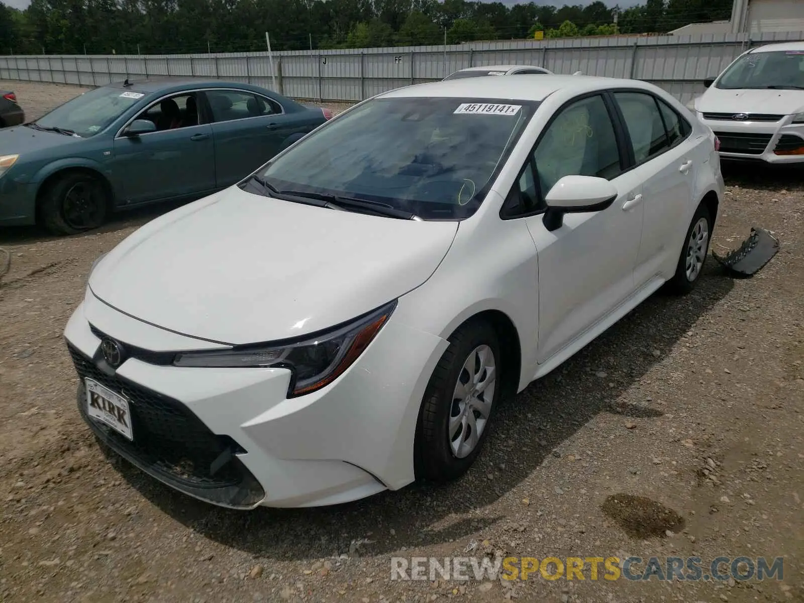 2 Photograph of a damaged car JTDEPMAE1MJ169012 TOYOTA COROLLA 2021