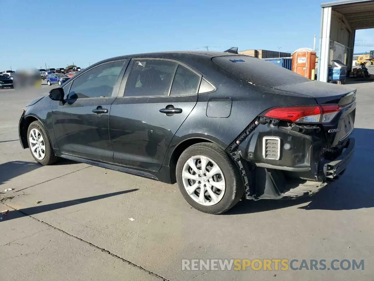 2 Photograph of a damaged car JTDEPMAE1MJ169446 TOYOTA COROLLA 2021