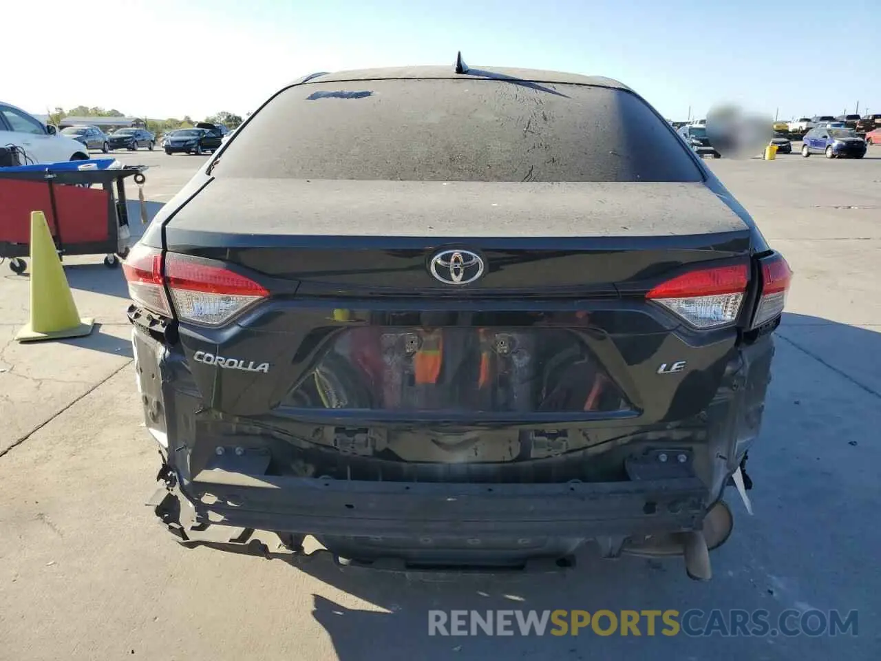 6 Photograph of a damaged car JTDEPMAE1MJ169446 TOYOTA COROLLA 2021