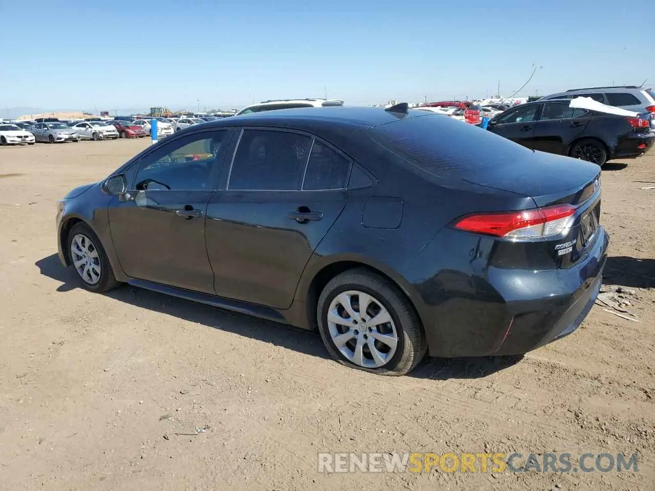 2 Фотография поврежденного автомобиля JTDEPMAE1MJ176543 TOYOTA COROLLA 2021