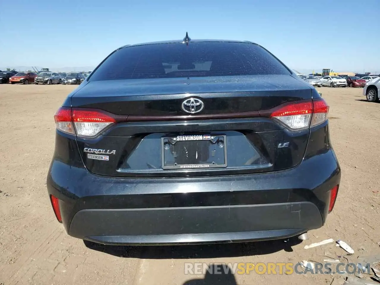 6 Фотография поврежденного автомобиля JTDEPMAE1MJ176543 TOYOTA COROLLA 2021