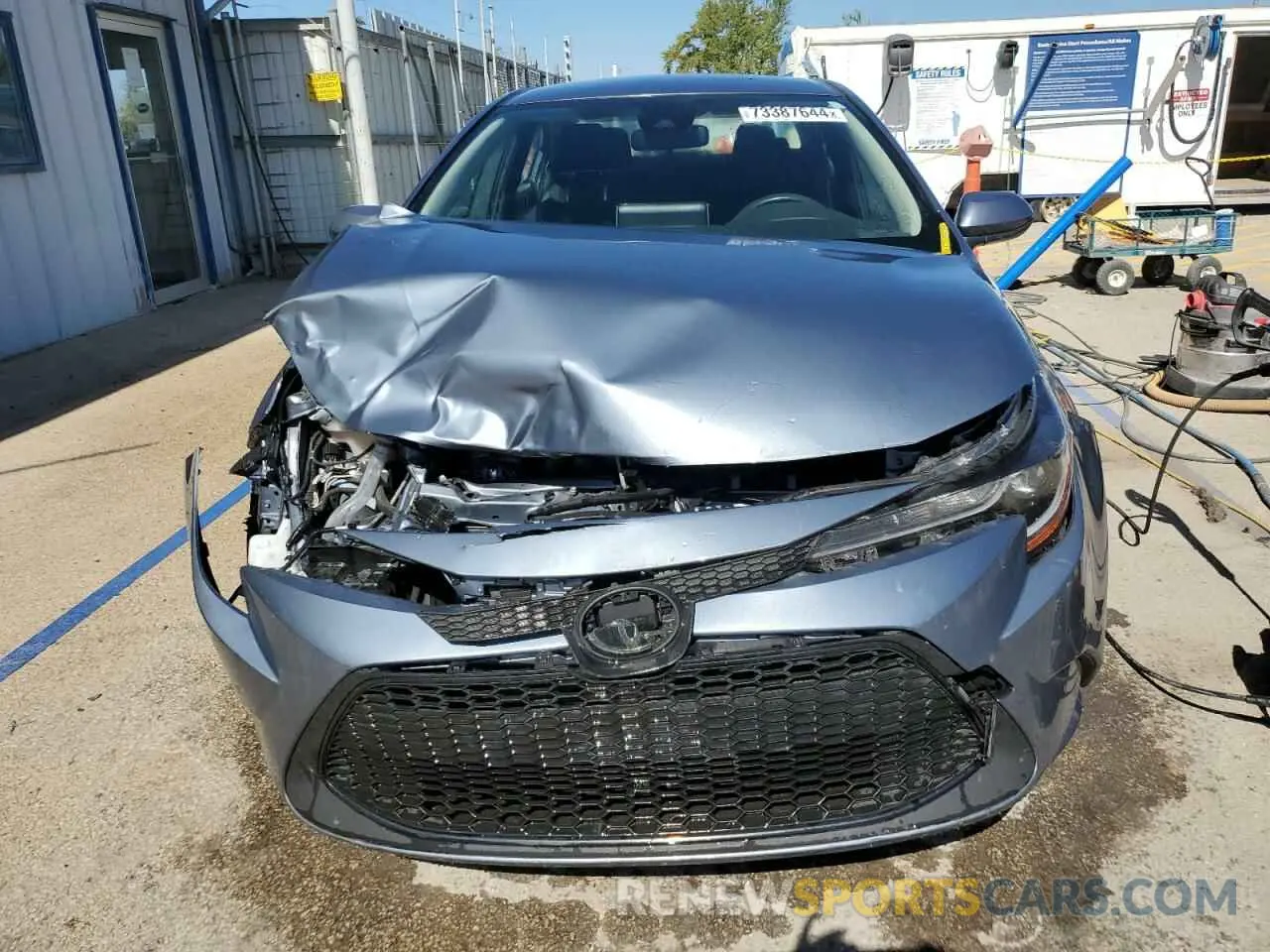 5 Фотография поврежденного автомобиля JTDEPMAE1MJ178616 TOYOTA COROLLA 2021