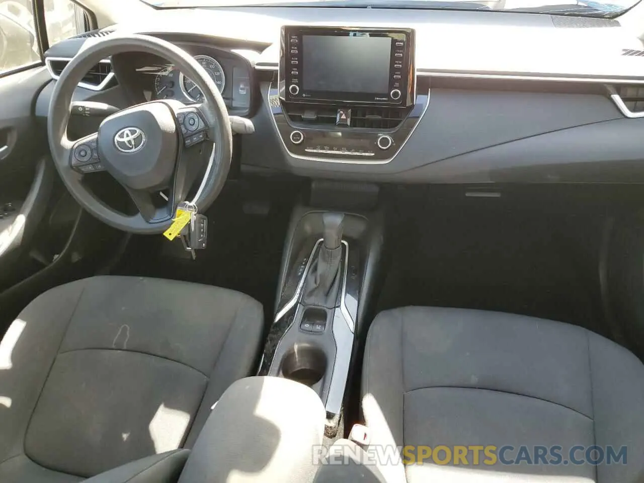 8 Фотография поврежденного автомобиля JTDEPMAE1MJ178616 TOYOTA COROLLA 2021