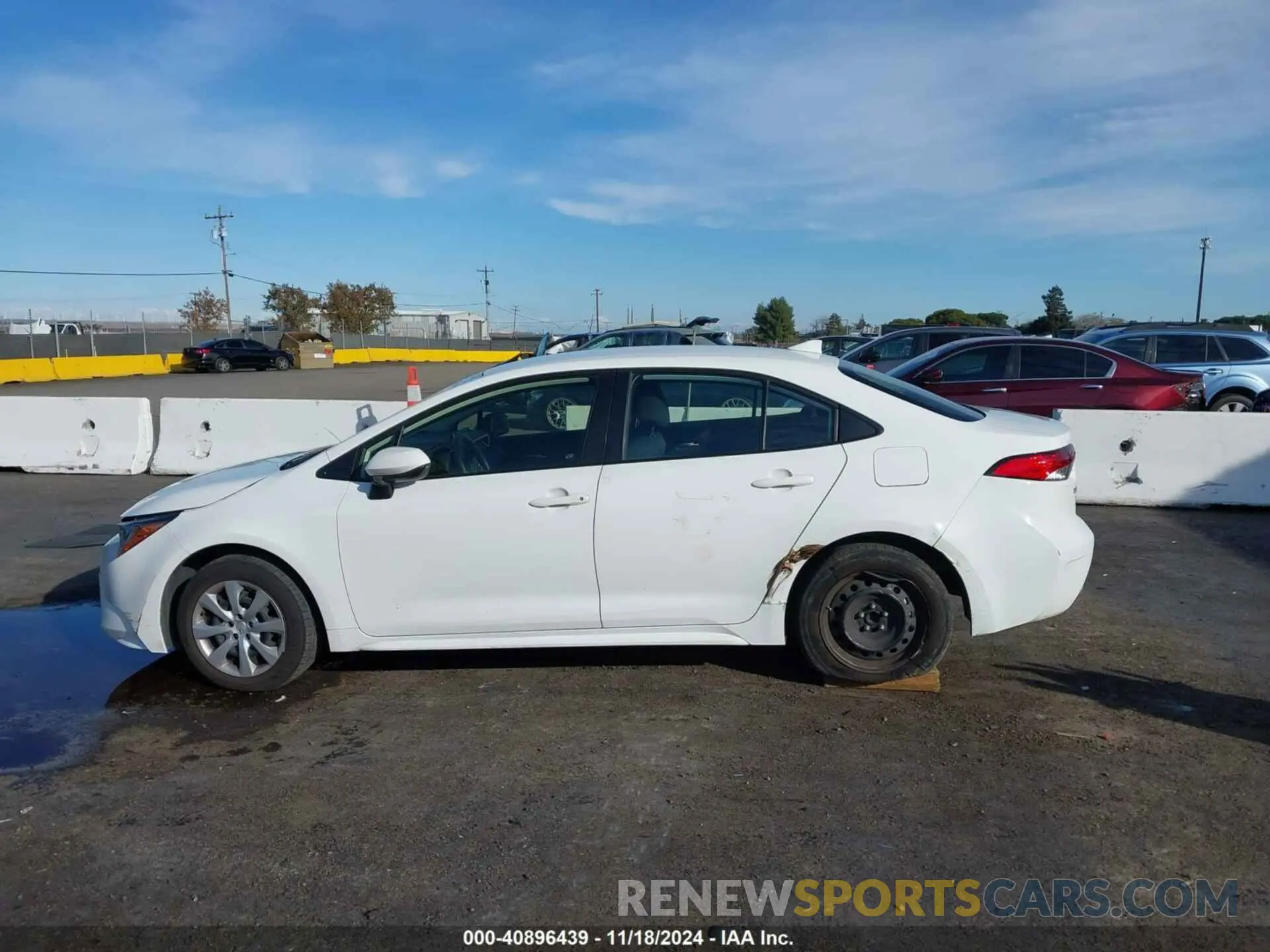 13 Photograph of a damaged car JTDEPMAE1MJ179622 TOYOTA COROLLA 2021
