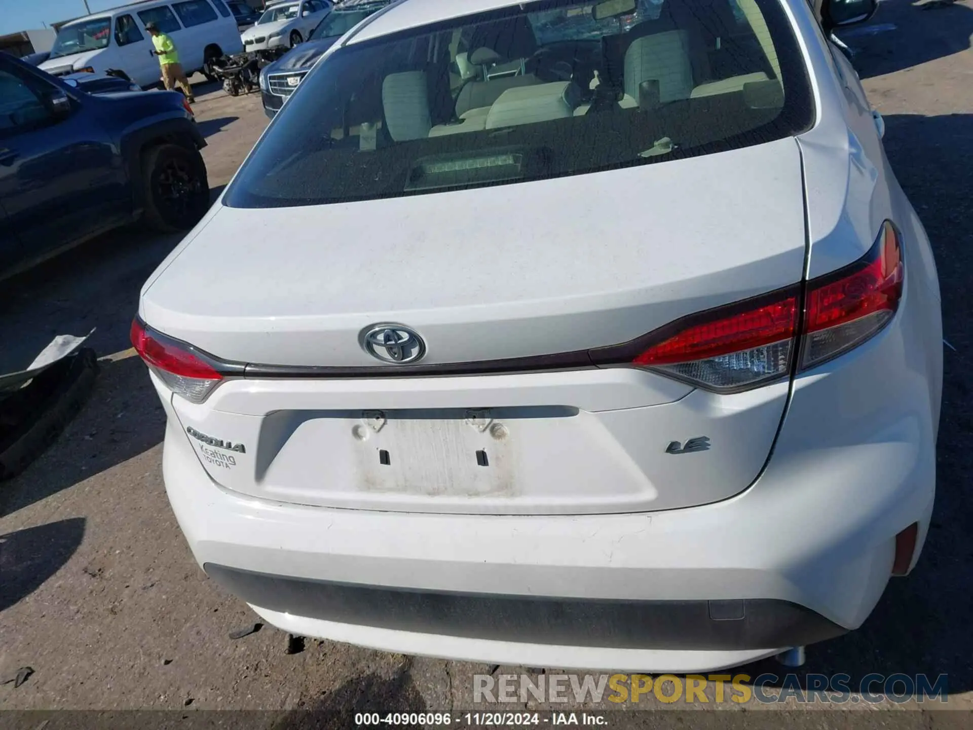 16 Photograph of a damaged car JTDEPMAE1MJ186943 TOYOTA COROLLA 2021