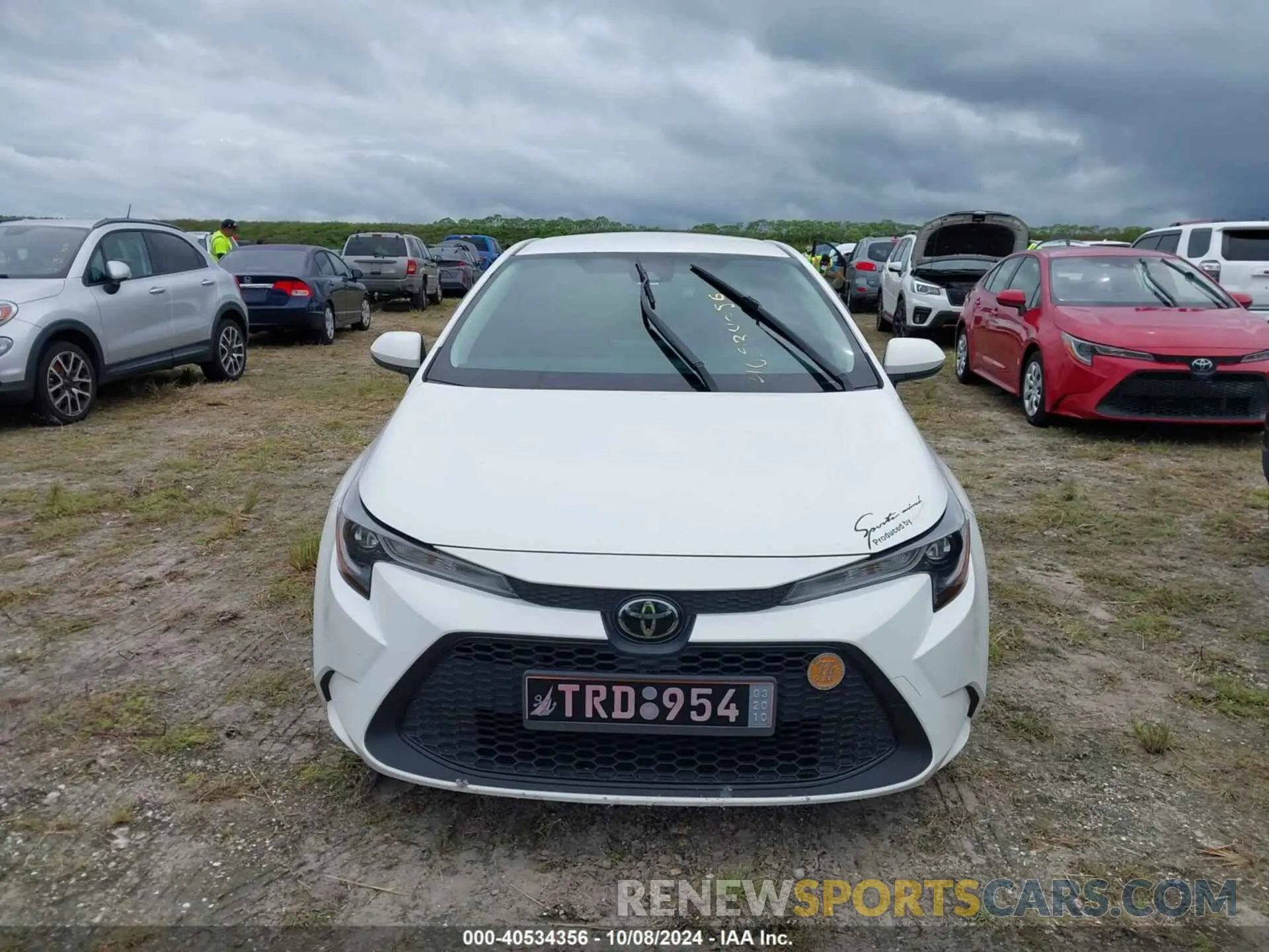 11 Photograph of a damaged car JTDEPMAE2MJ118408 TOYOTA COROLLA 2021