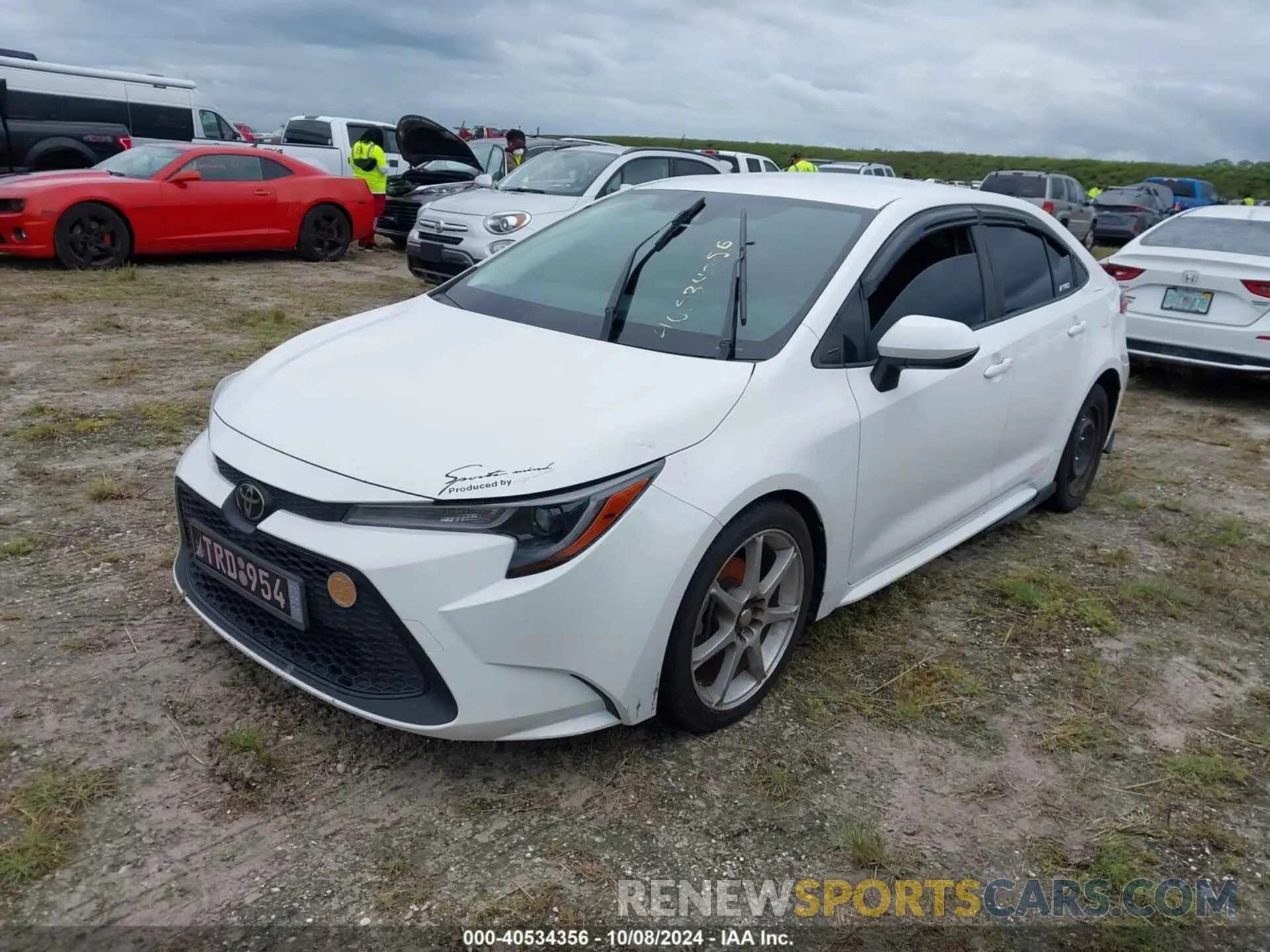 2 Photograph of a damaged car JTDEPMAE2MJ118408 TOYOTA COROLLA 2021