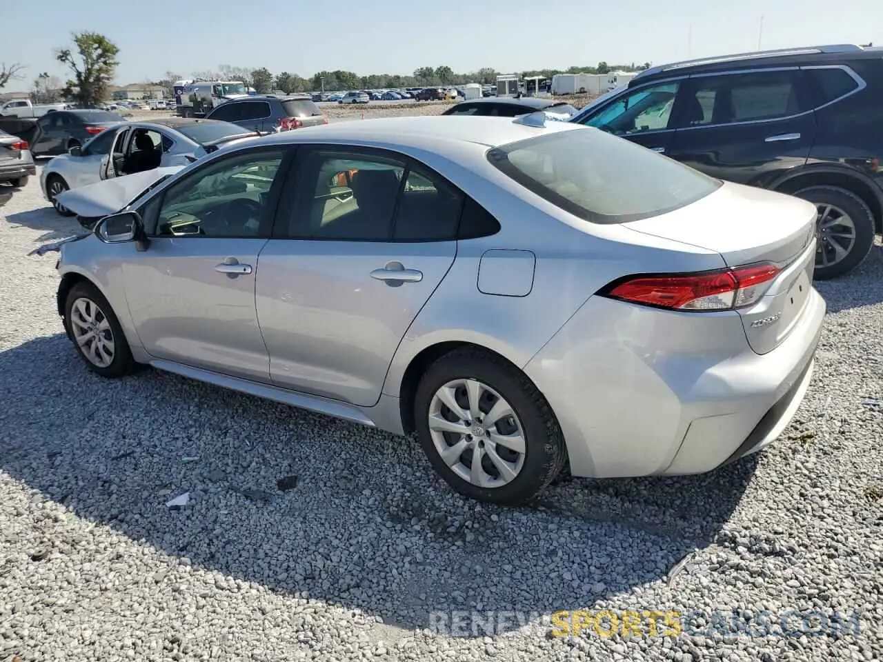 2 Photograph of a damaged car JTDEPMAE2MJ118439 TOYOTA COROLLA 2021