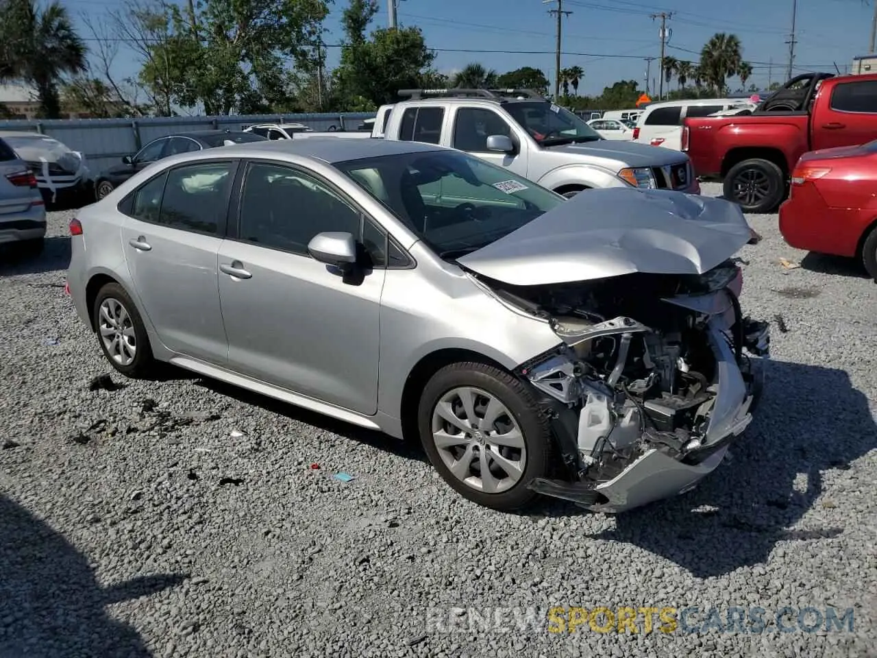 4 Photograph of a damaged car JTDEPMAE2MJ118439 TOYOTA COROLLA 2021