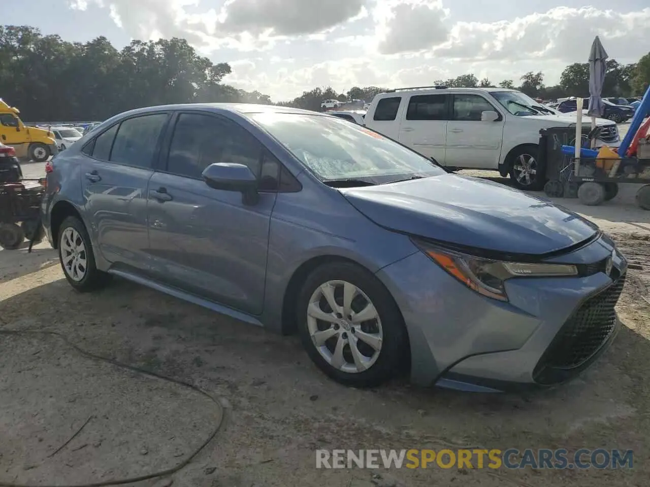 4 Photograph of a damaged car JTDEPMAE2MJ118960 TOYOTA COROLLA 2021