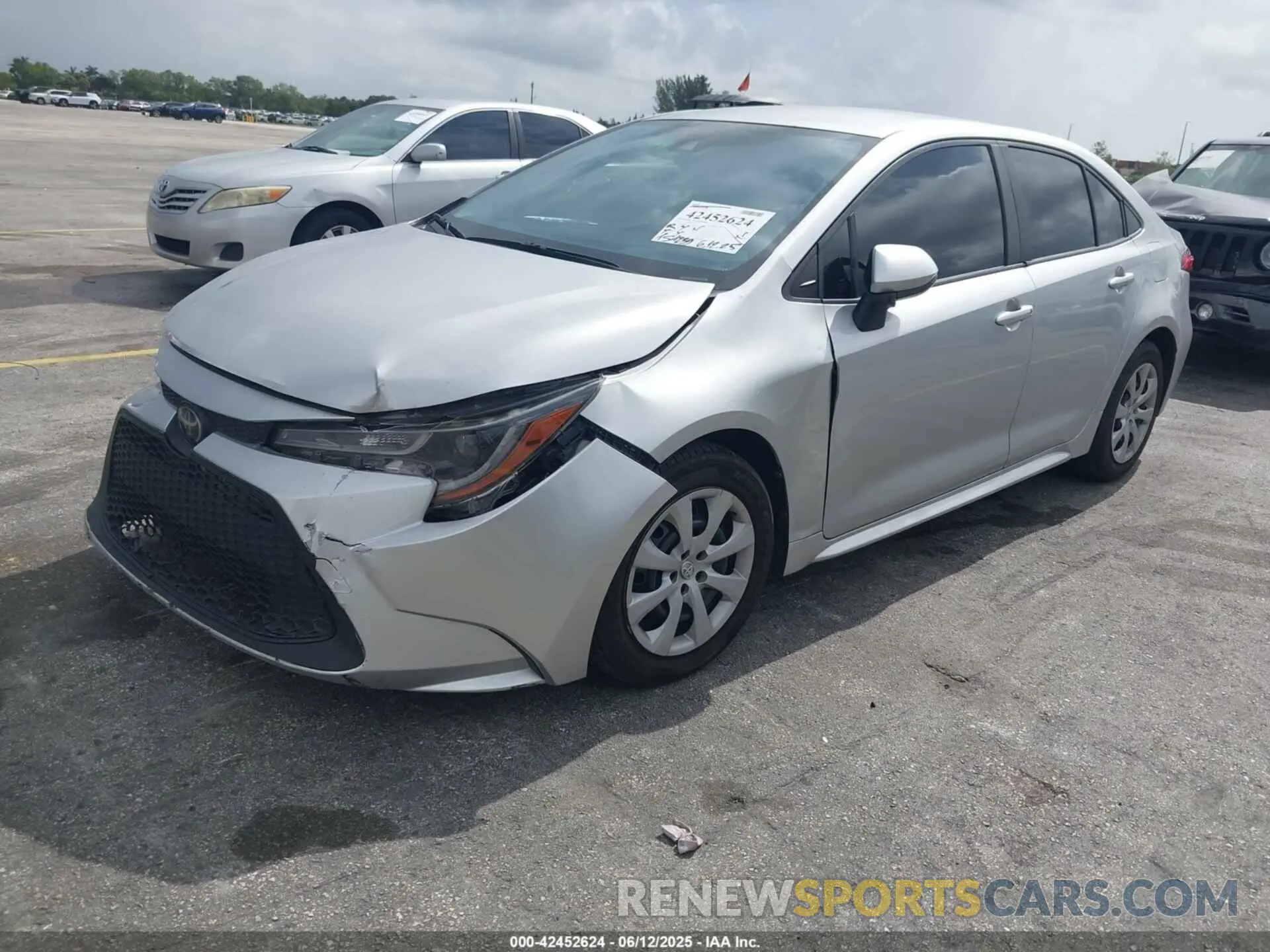 6 Photograph of a damaged car JTDEPMAE2MJ118991 TOYOTA COROLLA 2021