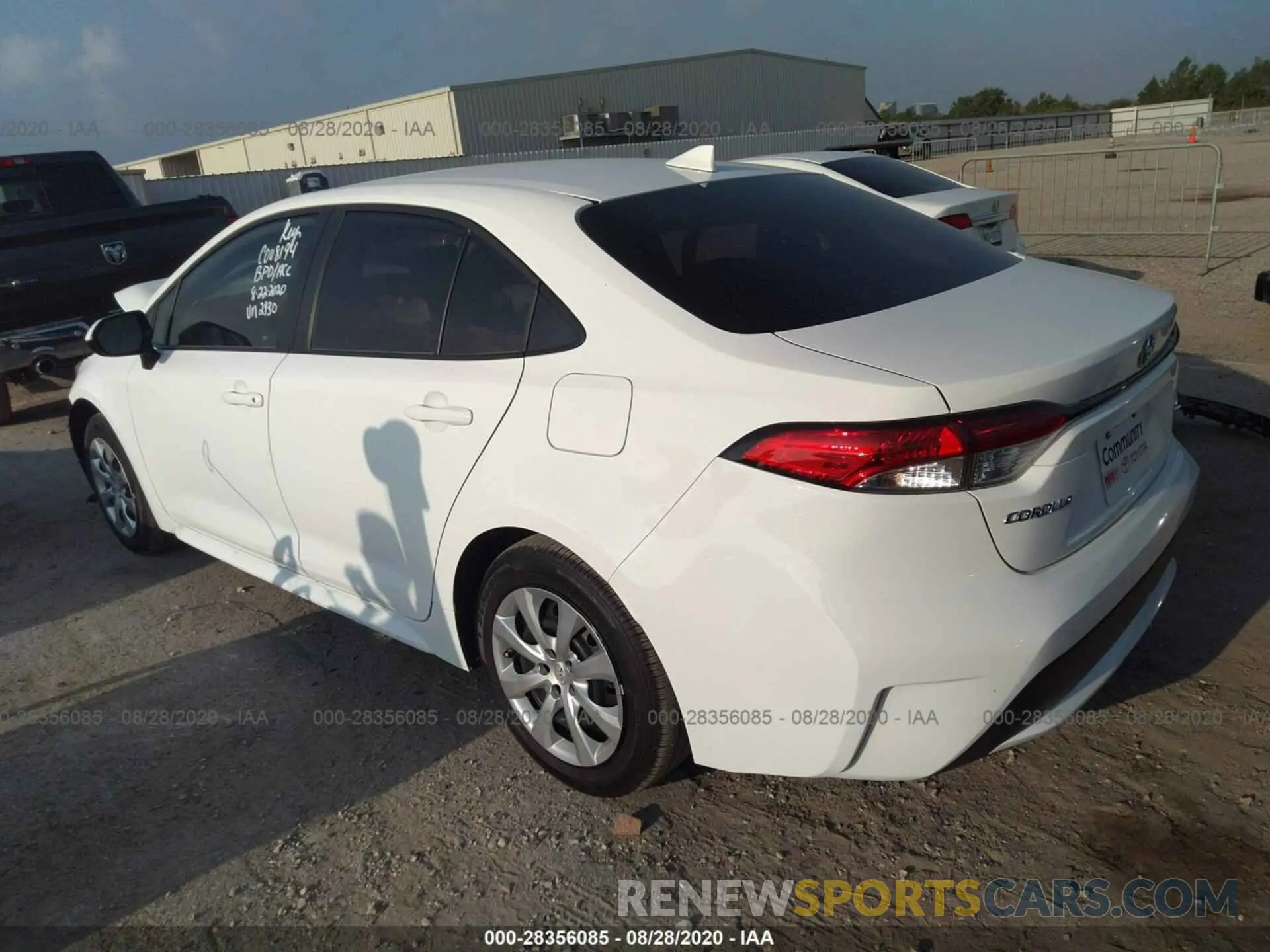 3 Photograph of a damaged car JTDEPMAE2MJ122930 TOYOTA COROLLA 2021