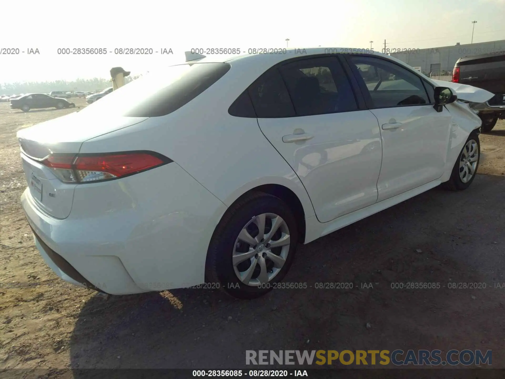 4 Photograph of a damaged car JTDEPMAE2MJ122930 TOYOTA COROLLA 2021