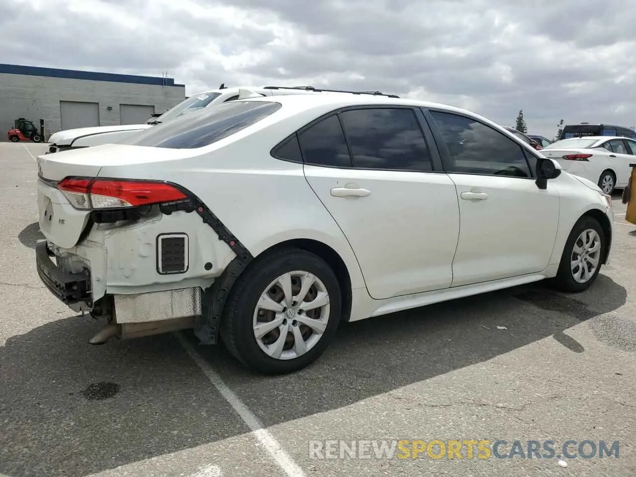 3 Photograph of a damaged car JTDEPMAE2MJ130249 TOYOTA COROLLA 2021