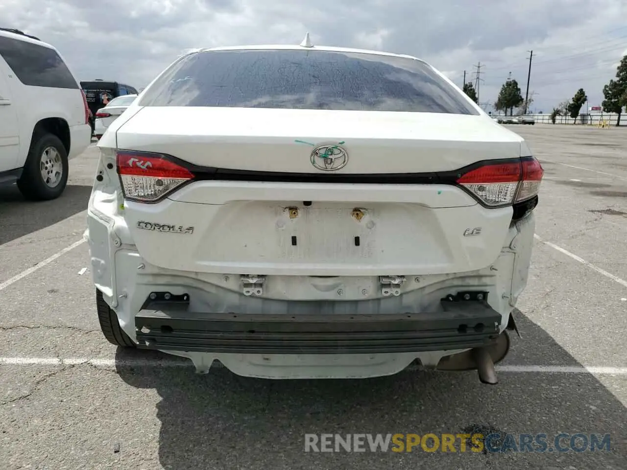 6 Photograph of a damaged car JTDEPMAE2MJ130249 TOYOTA COROLLA 2021