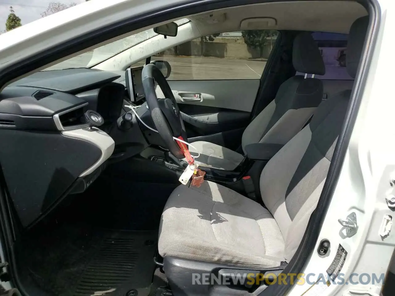 7 Photograph of a damaged car JTDEPMAE2MJ130249 TOYOTA COROLLA 2021