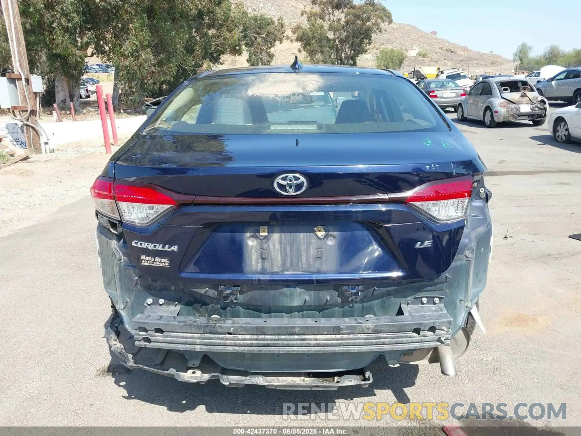 17 Photograph of a damaged car JTDEPMAE2MJ132745 TOYOTA COROLLA 2021